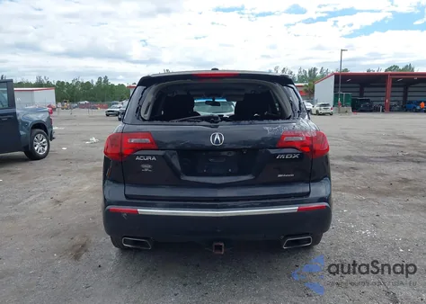 2012 Acura Mdx Technology Package из США, поврежденный, VIN 2HNYD2H30CH538077